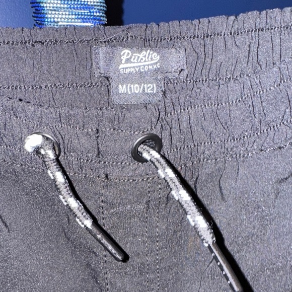 PUBLIC SUPPLY CO- Boys Black Jogger Pants size 10/12 - Picture 4 of 8